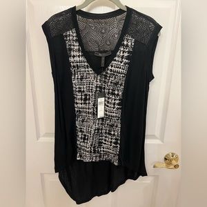 NWT BCBG MaxAzria high low shirt